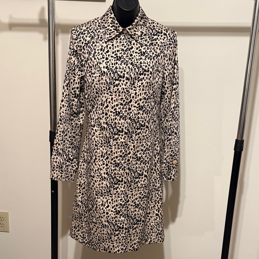 Jones Wear Animal Print Coat